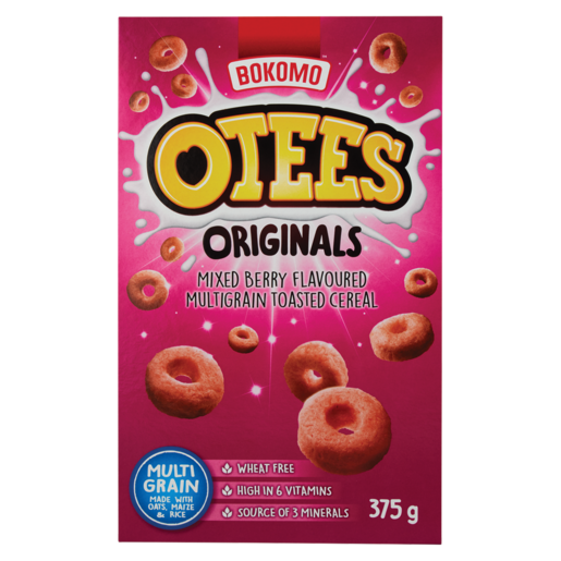 OTEES Original Mixed Berry Flavoured Cereal 375g