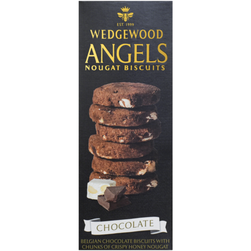 Wedgewood Angels Chocolate Nougat Biscuits 150g
