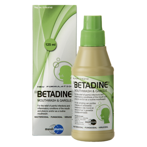 Betadine Mouthwash & Gargle 125ml | Mouthwash | Oral Care ...
