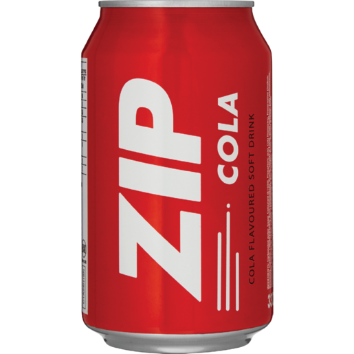 Zip Cola Regular Soft Drink Can 330ml
