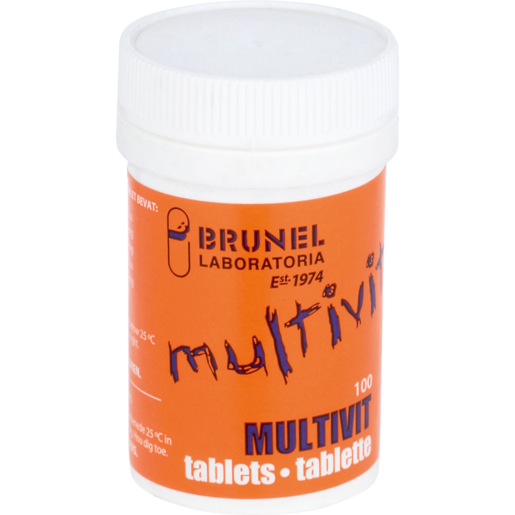 Brunel Multi-Vitamin Tablets 100 Pack