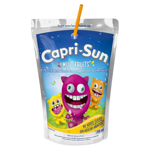 Capri-Sun Multifruits Juice Pouch 200ml