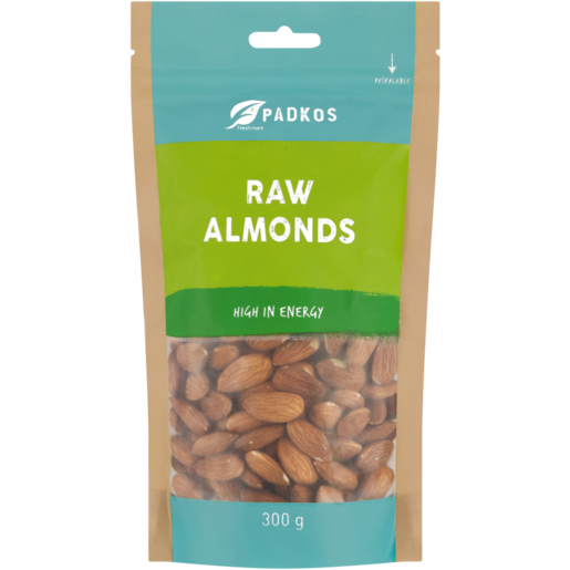 Padkos Raw Almond Nuts 300g