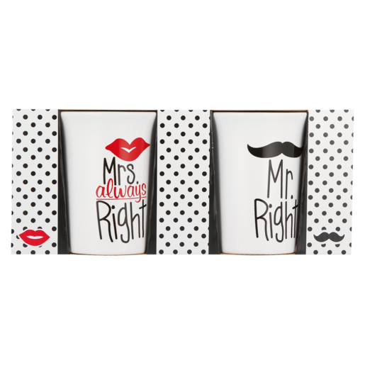Mr. & Mrs. Coffee Mug Set 2 Piece