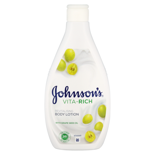 Johnson's Vita-Rich Revitalising Grape Seed Oil Body Lotion 400ml