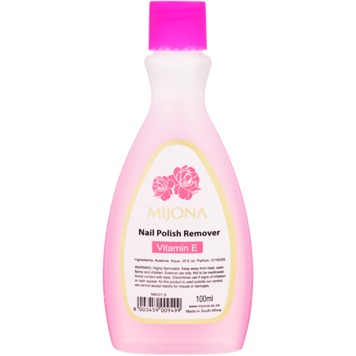 Mijona Nail Polish Remover Bottle 100ml | Nails | Makeup & Nails | Health &  Beauty | Shoprite ZA