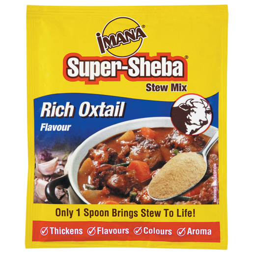 Imana Super-Sheba Rich Oxtail Flavoured Stew Mix 50g