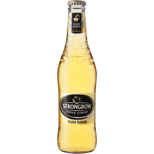 Strongbow Gold Apple Cider Bottle 330ml