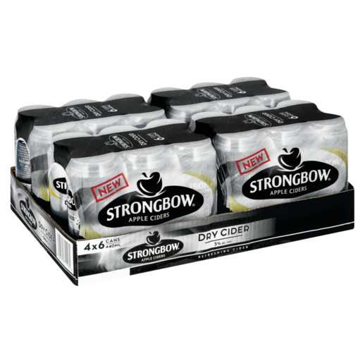 Strongbow Dry Apple Cider 24 x 440ml