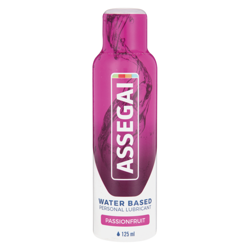 Assegai Passion Fruit Flavoured Water Based Lubricant 125ml