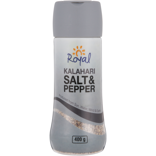 Royal Kalahari Salt & Pepper Mix 400g