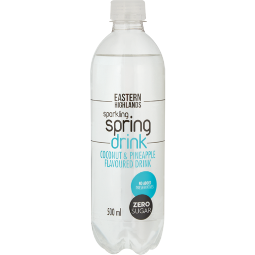 Eastern Highlands Coconut & Pineapple Sparkling Water 500ml