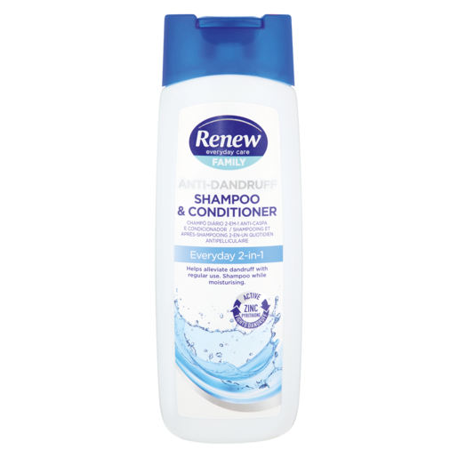 Renew Anti-Dandruff Everyday 2-In-1 Shampoo & Conditioner 400ml