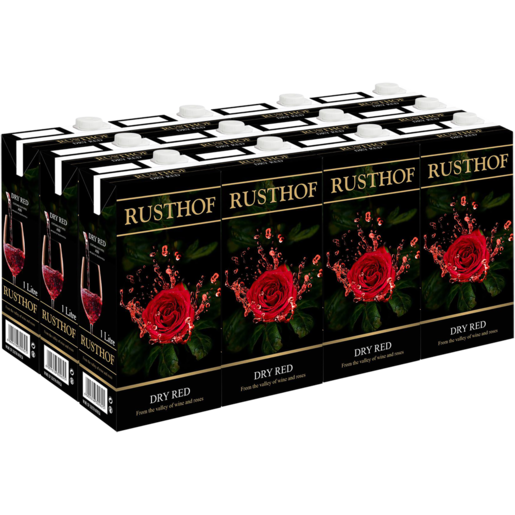 Mooiuitsig Rusthof Natural Sweet Red Wine Boxes 12 x 1L