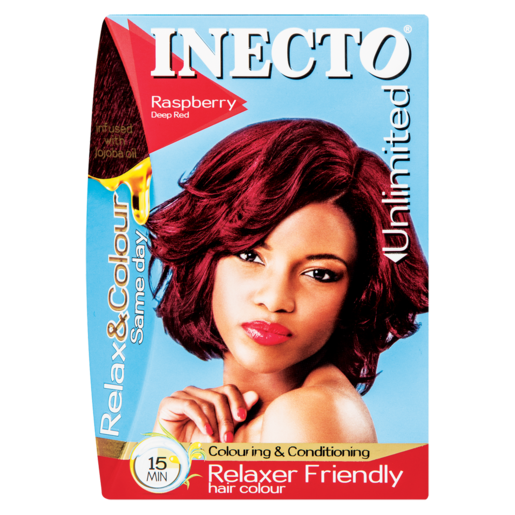Inecto Deep Red Raspberry Hair Colour 130ml