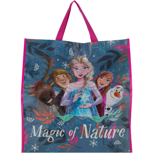 Frozen Reusable Material Shopping Bag (Colour May Vary)