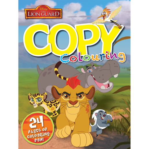 Lion Guard Copy Colour Book 24 Page