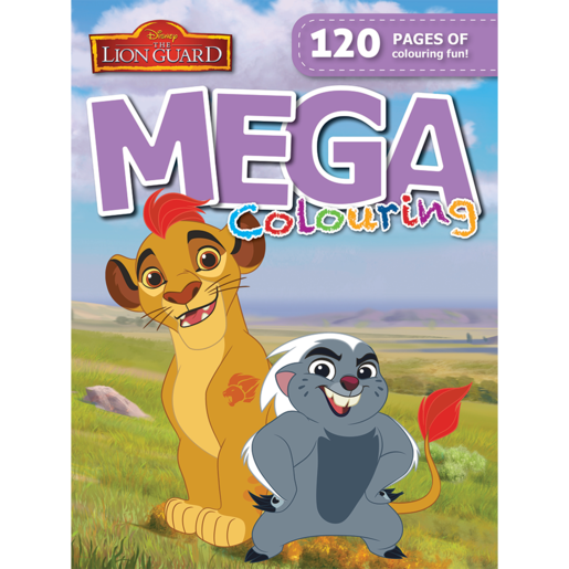 Lion Guard Mega Colouring Book 120 Page
