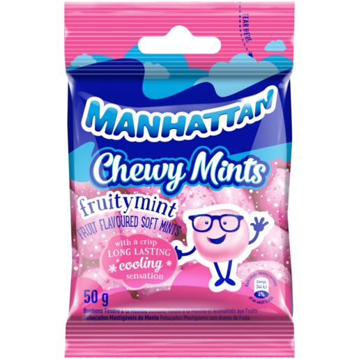 Manhattan Fruitymint Chewy Mints 50g 