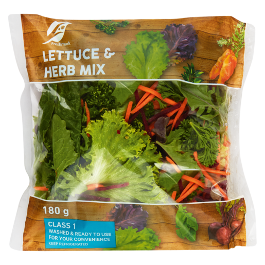 Lettuce & Herb Mix Bag 180g