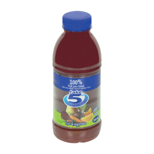 Take 5 Fruit & Vegetable 100% Fruit Juice Blend 500ml