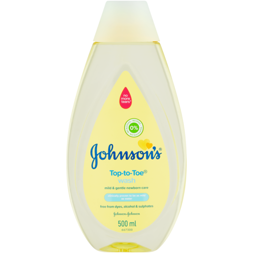 Johnson's Top-To-Toe Baby Wash 500ml