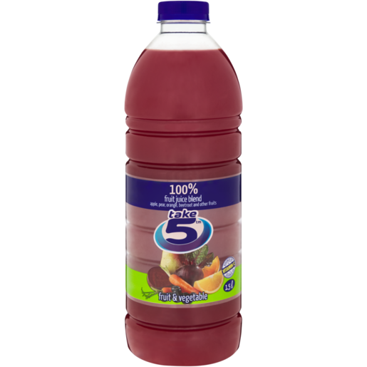Take 5 Fruit & Vegetable 100% Fruit Juice Blend 1.5L