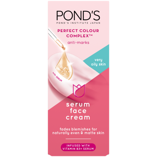 Pond's Perfect Colour Complex Very Oily Skin Serum Face Cream 40ml
