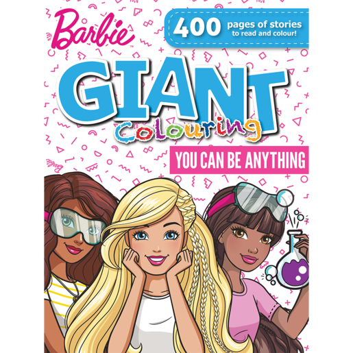 Barbie: Giant Coloring Book, Book by Mattel