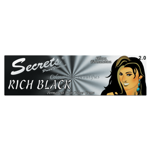 Secrets Rich Black Hair Colour 50ml