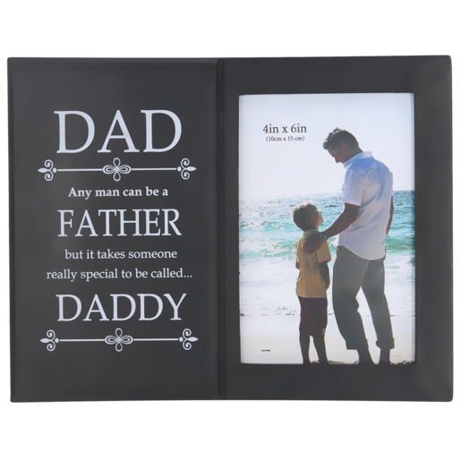 Daddy Father Photo Frame 23 x 18cm