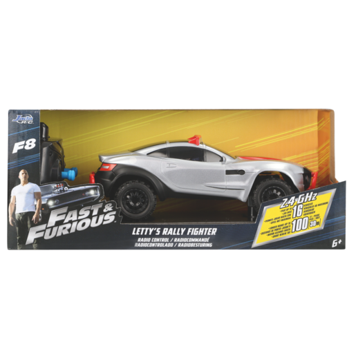Fast & Furious Letty's Rally Fighter Remote Control Car 1:24 (Assorted Item - Supplied At Random)