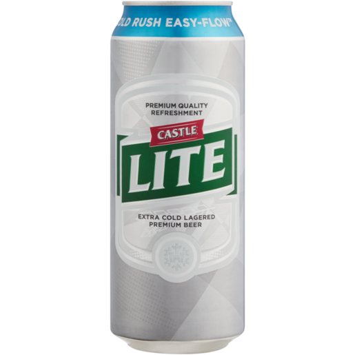 Castle Lite Beer Can 500ml