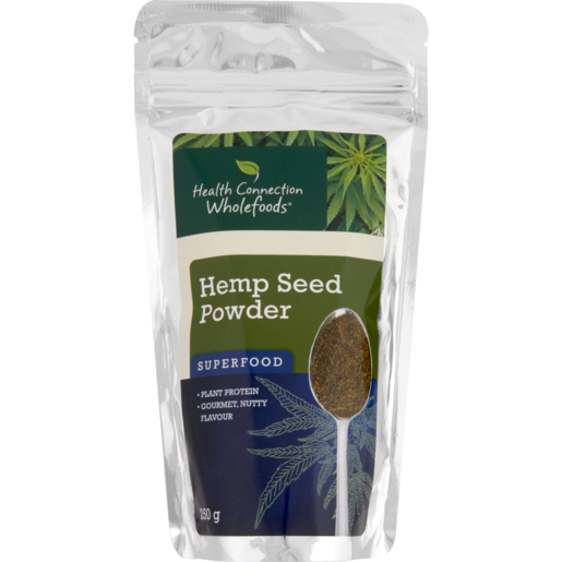 Health Connection Wholefoods Hemp Seed Powder Pouch 250g