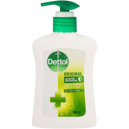 Dettol Original Liquid Handwash 200ml, Hand Wash, Bath, Shower & Soap, Health & Beauty