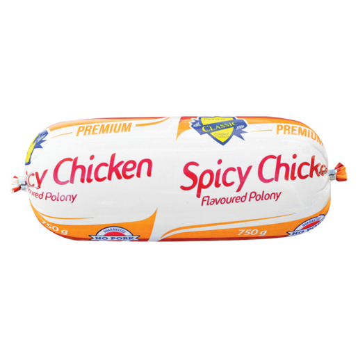 Classic Spicy Chicken Flavoured Polony 750g