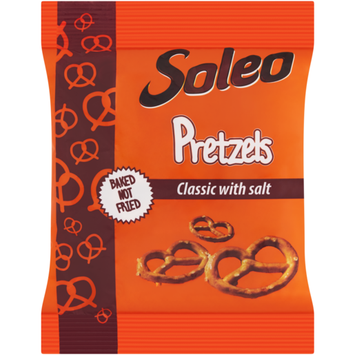 Soleo Classic with Salt Pretzels 35g