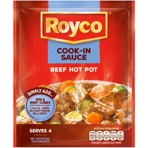 Royco Beef Hot Pot Cook-In Sauce 42g