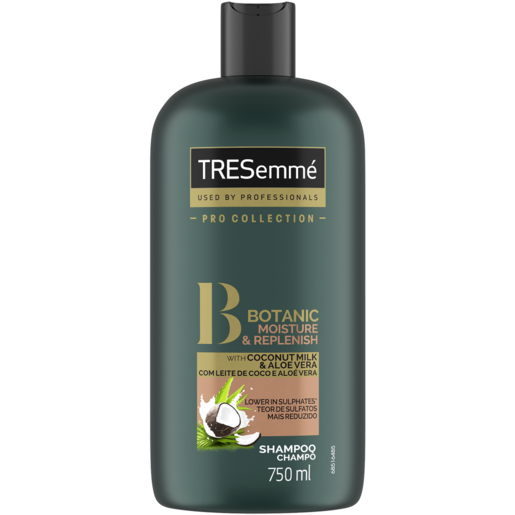 TRESemmé Pro Collection Botanic Moisture & Replenish Shampoo 750ml