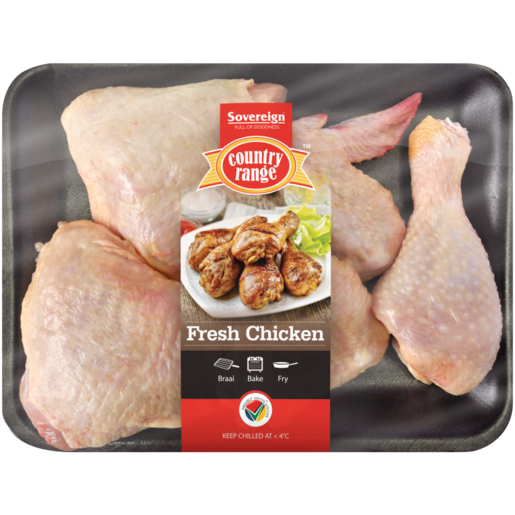 Country Range Fresh Chicken Braai Pack Per kg