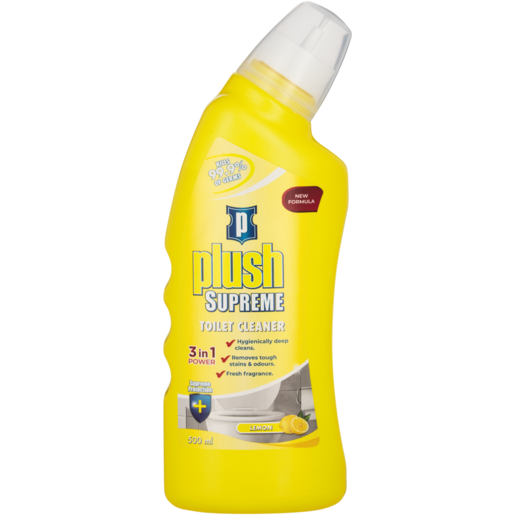 Plush Supreme Lemon Toilet Cleaner 500ml