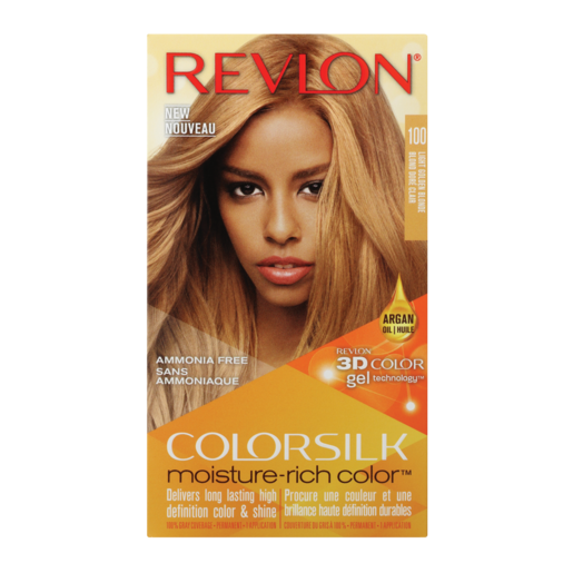 Revlon ColorSilk Light Golden Blonde Moisture-Rich Hair Color