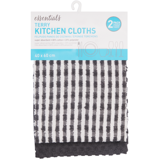 Essentials Kitchen Cloth 2 Pack