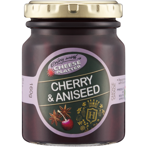 Hillcrest Berry Orchards Cherry & Aniseed Flavoured Jam 160g