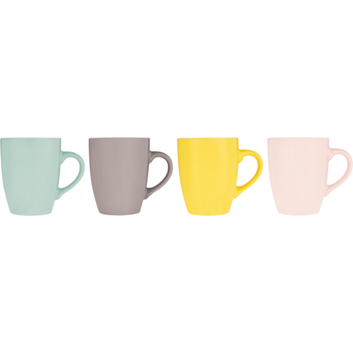 Seattle Coffee Mug Set 4 Pack (Colour May Vary)