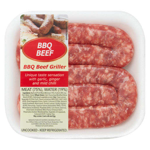 Mini Barbeque Beef Griller Per kg