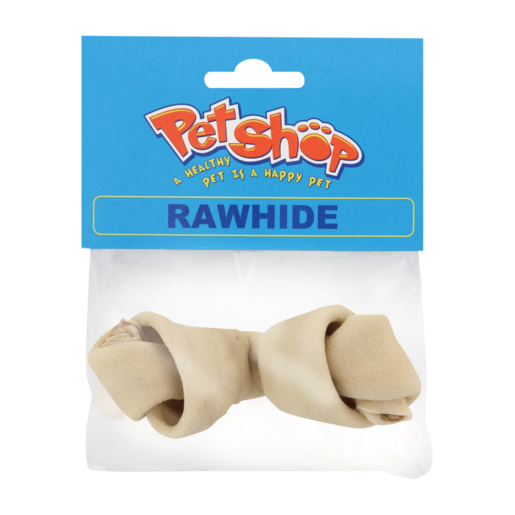 Petshop Small Rawhide Knotted Bone Toy