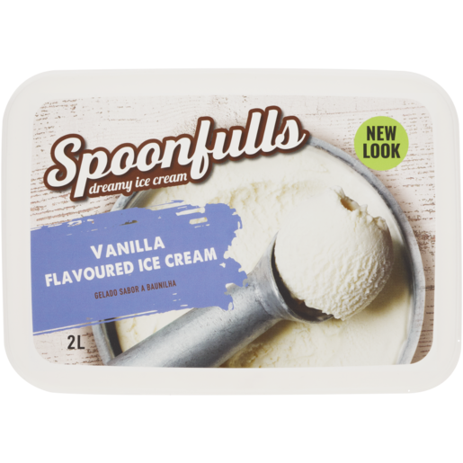 Spoonfuls Vanilla Ice Cream 2L