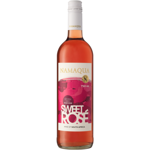 Namaqua Sweet Rosé Wine Bottle 750ml