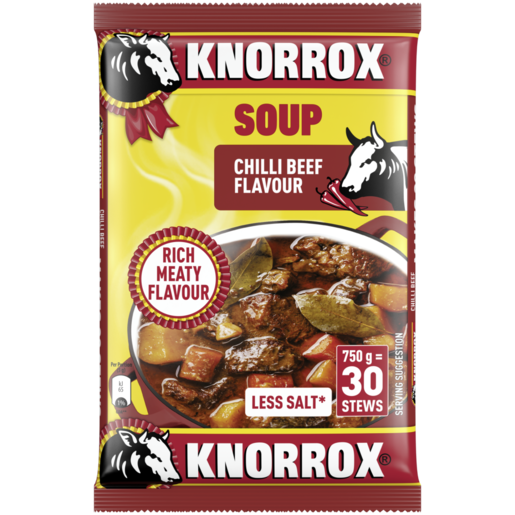 Knorrox Chilli Beef Flavoured Thickening Soup 750g